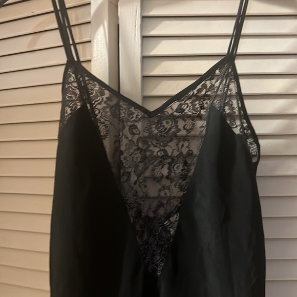 🔥3 for $25🔥 (EUC) BLACK VICTORIA SECRETS NIGHTGOWN SZ S - Picture 2 of 4
